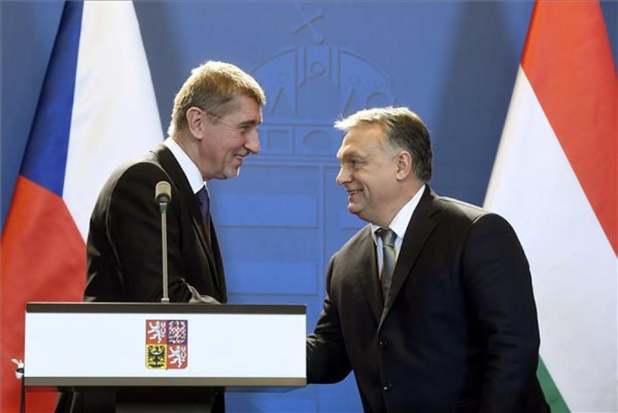 Orbán Meets Babis For Bilateral Talks In Budapest
